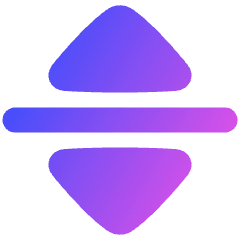 Triangle Arrow Move Vertical Icon from Plump Gradient Set