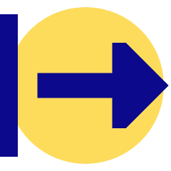 Triangle Arrow Right Start Icon from Sharp Pop Set