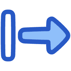 Triangle Arrow Right Start Icon from Plump Duo Set