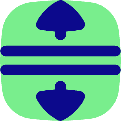 Triangle Arrows Expand Icon from Flex Pop Set