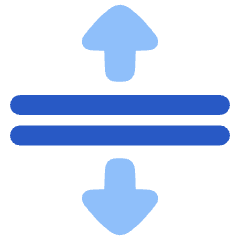 Triangle Arrows Expand Icon from Plump Flat Set