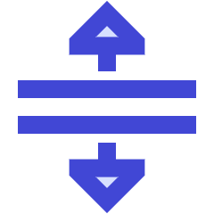 Triangle Arrows Expand Icon from Sharp Duo Set