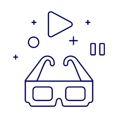 Glasses 3 D Illustration from UX Line Set