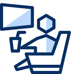 Home Theater Icon from Cyber Duotone Set