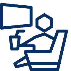 Home Theater Icon from Cyber Line Set