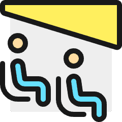 Movie Audience Icon from Ultimate Colors Set