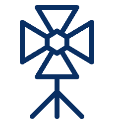 Movie Lighting Icon from Cyber Line Set