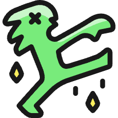 Movie Monster Icon from Ultimate Colors Set