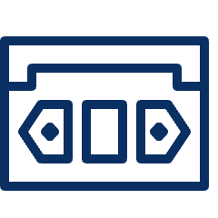 Vhs Tape Icon from Cyber Line Set