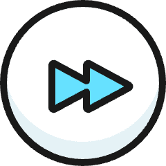 Button Fast Forward Icon from Ultimate Colors Set