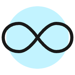 Button Loop 1 Icon from Ultimate Colors Set