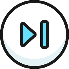 Button Next Icon from Ultimate Colors Set