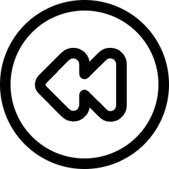 Button Rewind 1 Icon from Ultimate Regular Set