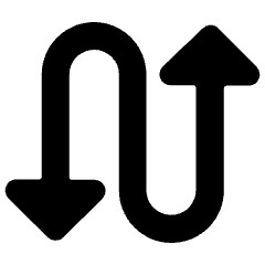 Button Zigzag 1 Icon from Ultimate Bold Set