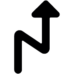 Button Zigzag 2 Icon from Ultimate Bold Set