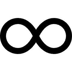 Infinite Loop 1 Icon from Nova Line Set