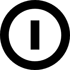 Power Button 2 Icon from Nova Solid Set