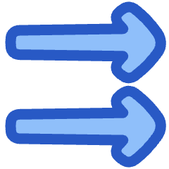 Double Line Arrow Right Icon from Plump Duo Set