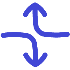 Line Arrow Dodge 2 Icon from Flex Duo Set