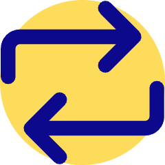 Line Arrow Reload Horizontal 1 Icon from Core Pop Set