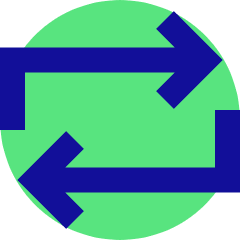 Line Arrow Reload Horizontal 1 Icon from Sharp Pop Set