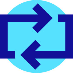 Line Arrow Reload Horizontal 2 Icon from Sharp Pop Set