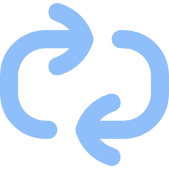 Line Arrow Reload Horizontal 2 Icon from Flex Flat Set