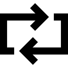 Line Arrow Reload Horizontal 2 Icon from Sharp Remix Set