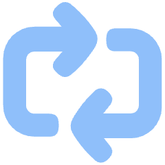 Line Arrow Reload Horizontal 2 Icon from Plump Flat Set