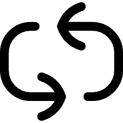 Line Arrow Reload Horizontal 3 Icon from Flex Line Set