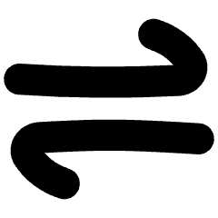 Line Arrow Transfer Horizontal 1 Icon from Flex Solid Set