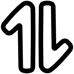 Line Arrow Transfer Vertical 1 Icon from Plump Line Set