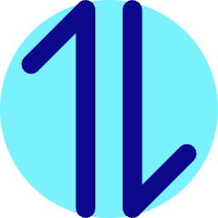 Line Arrow Transfer Vertical 1 Icon from Core Pop Set