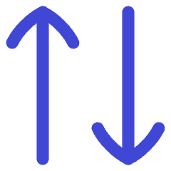 Line Arrow Transfer Vertical 2 Icon from Flex Duo Set