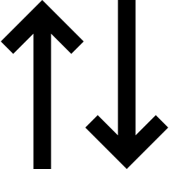 Line Arrow Transfer Vertical 2 Icon from Sharp Remix Set