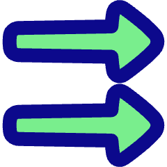 Double Triangle Arrow Right Icon from Plump Pop Set