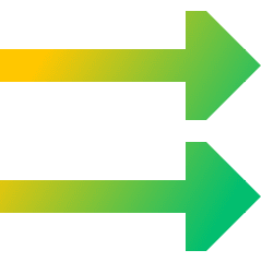 Double Triangle Arrow Right Icon from Sharp Gradient Set