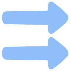 Double Triangle Arrow Right Icon from Plump Flat Set