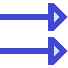 Double Triangle Arrow Right Icon from Sharp Duo Set