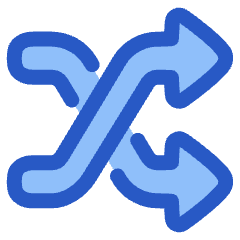 Shuffle Icon from Plump Duo Set