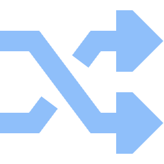 Shuffle Icon from Sharp Flat Set