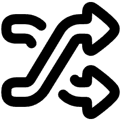 Shuffle Icon from Plump Remix Set