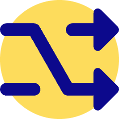 Shuffle Icon from Core Pop Set