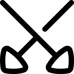 Triangle Arrow Crossover Down Icon from Flex Line Set
