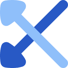 Triangle Arrow Crossover Left Icon from Flex Flat Set