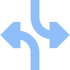 Triangle Arrow Dodge 3 Icon from Sharp Flat Set