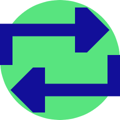 Triangle Arrow Reload Horizontal 1 Icon from Sharp Pop Set