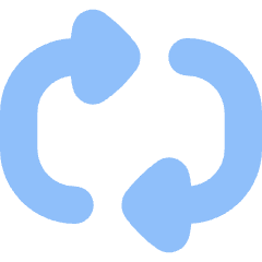 Triangle Arrow Reload Horizontal 2 Icon from Flex Flat Set