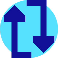 Triangle Arrow Reload Vertical 1 Icon from Sharp Pop Set