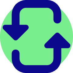 Triangle Arrow Reload Vertical 3 Icon from Core Pop Set